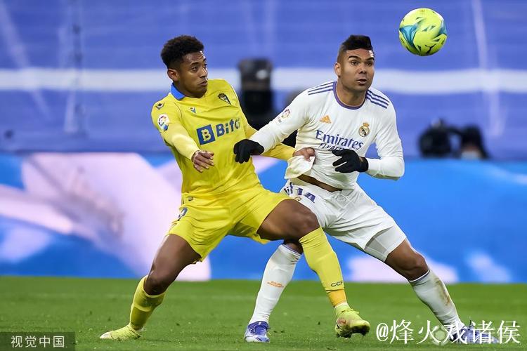 累计五黄停赛，卡塞米罗将缺席下一轮英超客战维拉